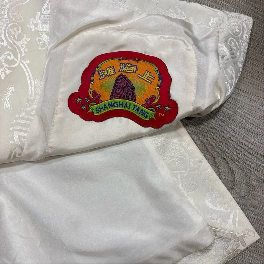 SHANGHAI TANG WHITE SILK LINING WOMENS JACKET SIZE US 10 - Picture 8 of 8